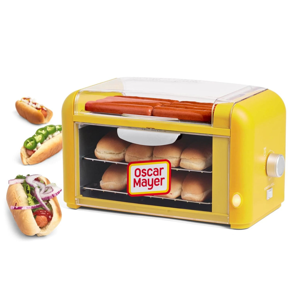 Extra Large Hot Dog Roller & Bun Toaster Oven for Oscar Mayer