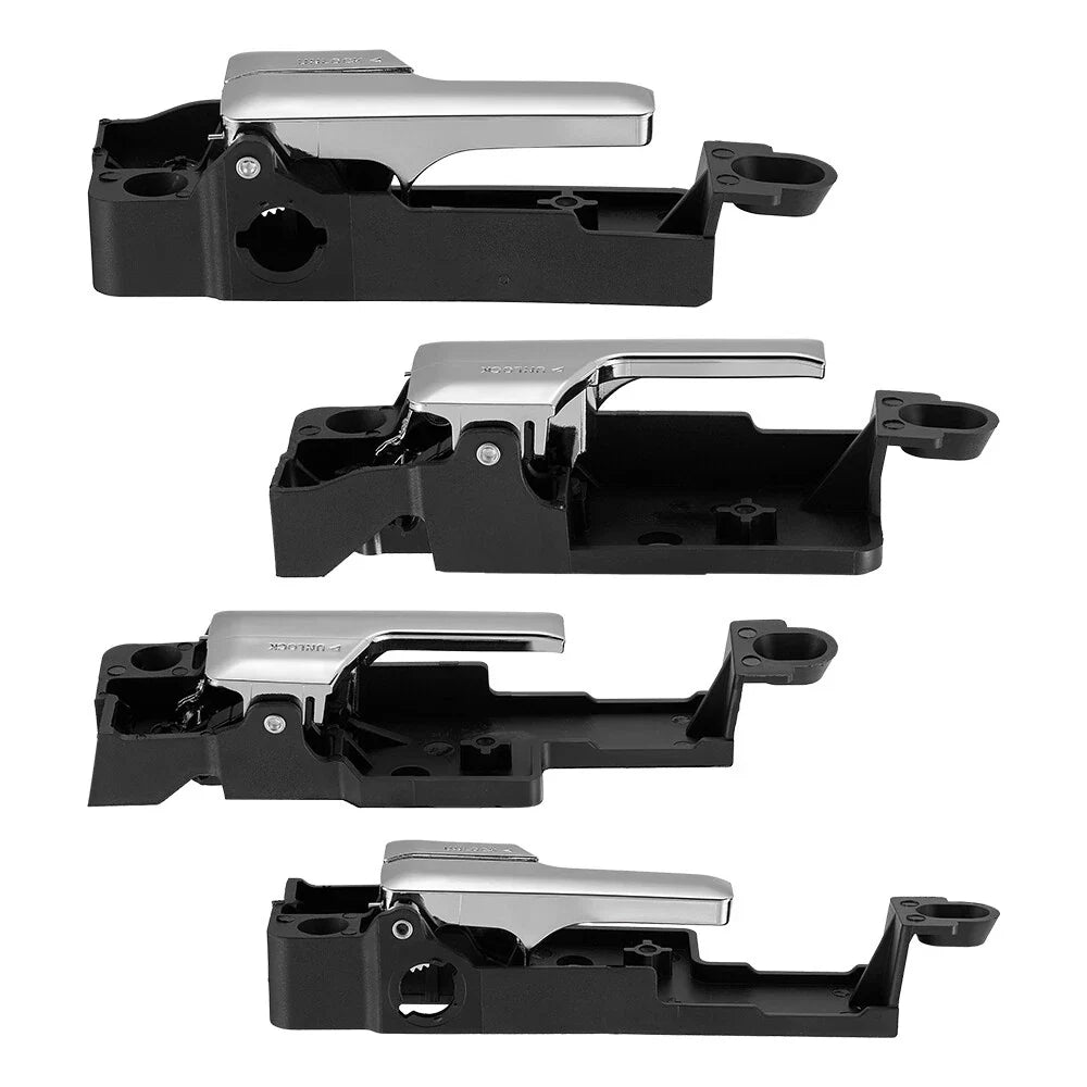 Set of 2 Chrome Inner Door Handles for Lincoln MKZ (2007–2012)