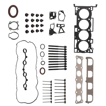 Set of G4KF Engine Gaskets Bolts w/ Valve for Kia Optima Hyundai Genesis Coupe (2011–2016)
