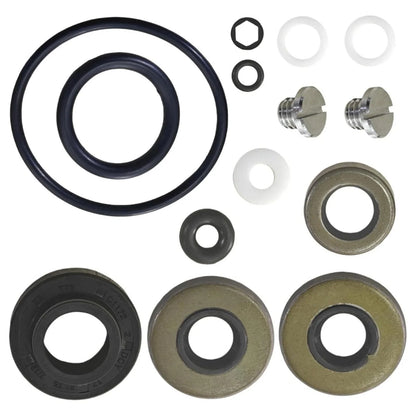 Lower Gearcase Seal Kit with Drain Screws for Johnson Evinrude 9.9 15 Hp (N/A)