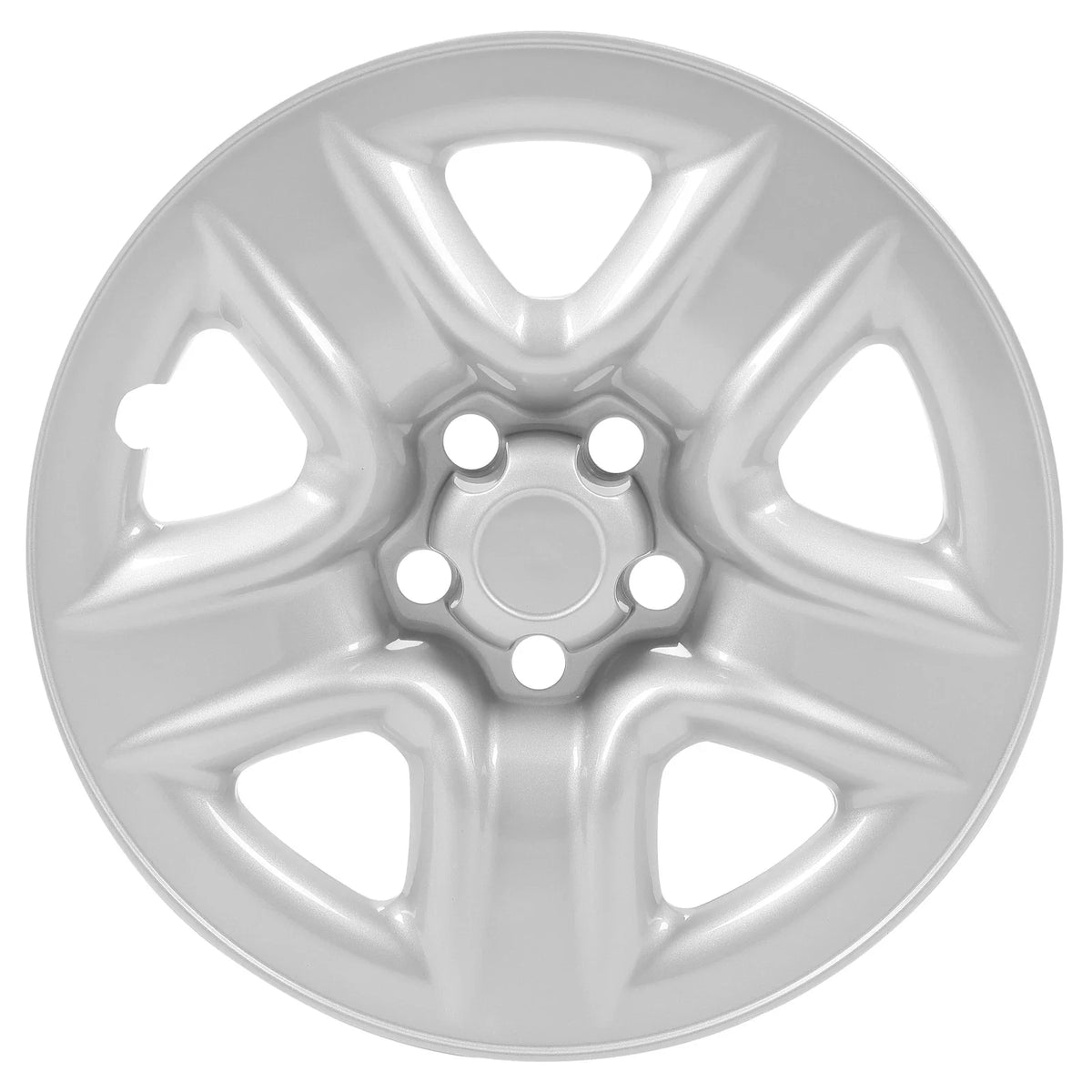 Set of 4 Wheel Hub Caps for Toyota RAV4 (2006–2012) - 17" Silver Full Rim