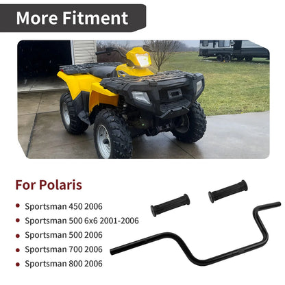 Heavy Duty Handle Bar w/ Grips for Polaris Sportsman