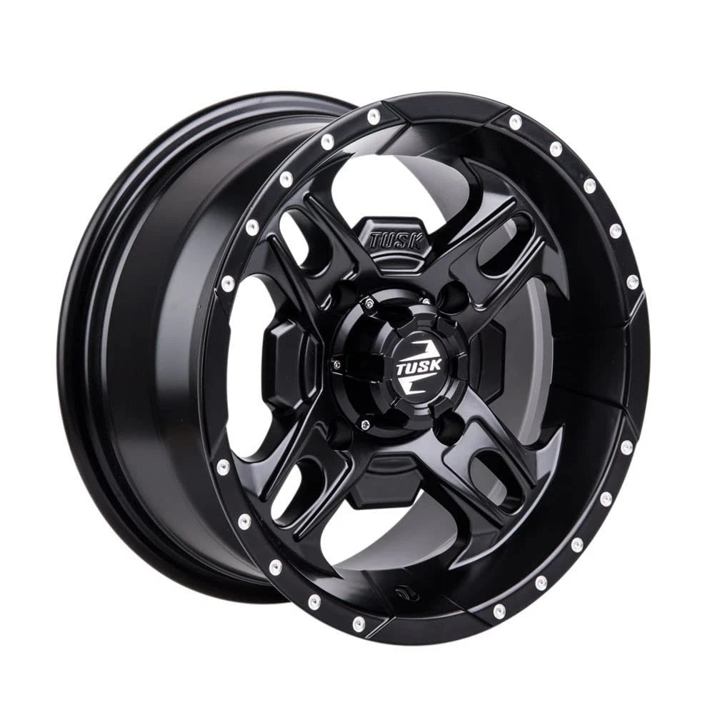 Tusk Beartooth Wheel 12x7 Matte Black for (185-277-0003)