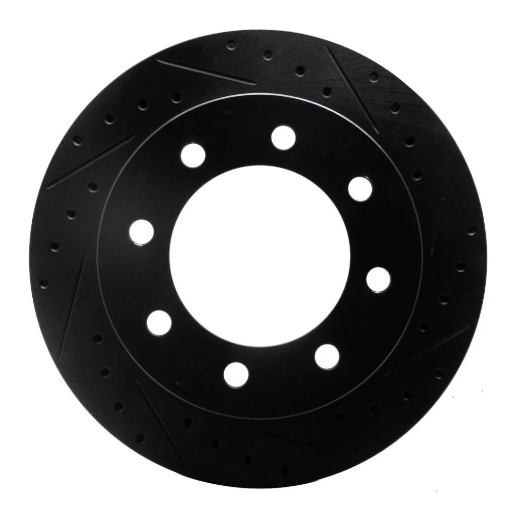 Set of 2 Drilled and Slotted Rotors for GMC Sierra 3500 (2006) ALX-PAU-DF-8002-48059-CLA6