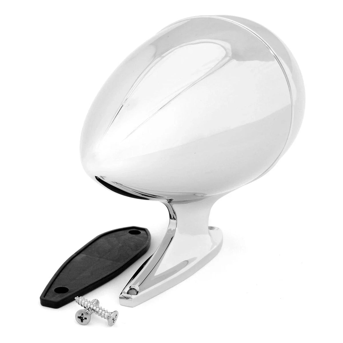 Chrome Bullet Style Side Mirrors Left Right Set for Ford Torino (1968–1971)