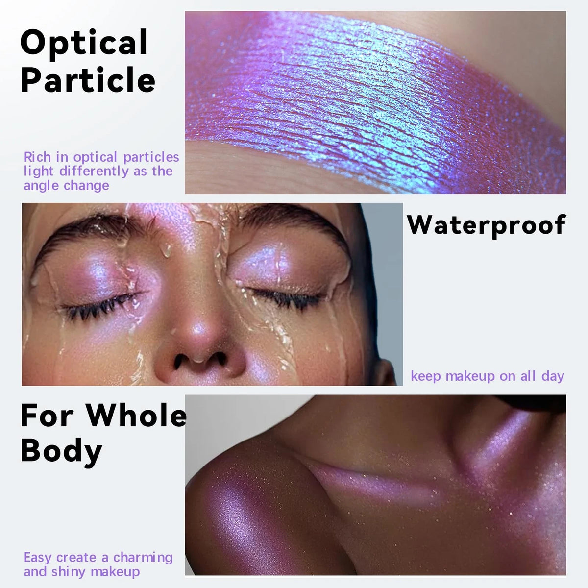 Duochrome Purple Blue Glitter for Automotive Use (Pack of 1)