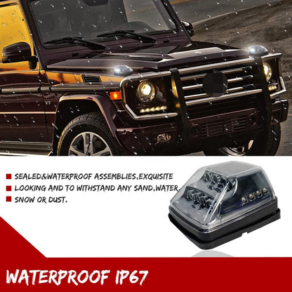 Clear LED Turn Signal Parking Lights for Mercedes W463 G55 G550 G500 G63 (1990–2018)