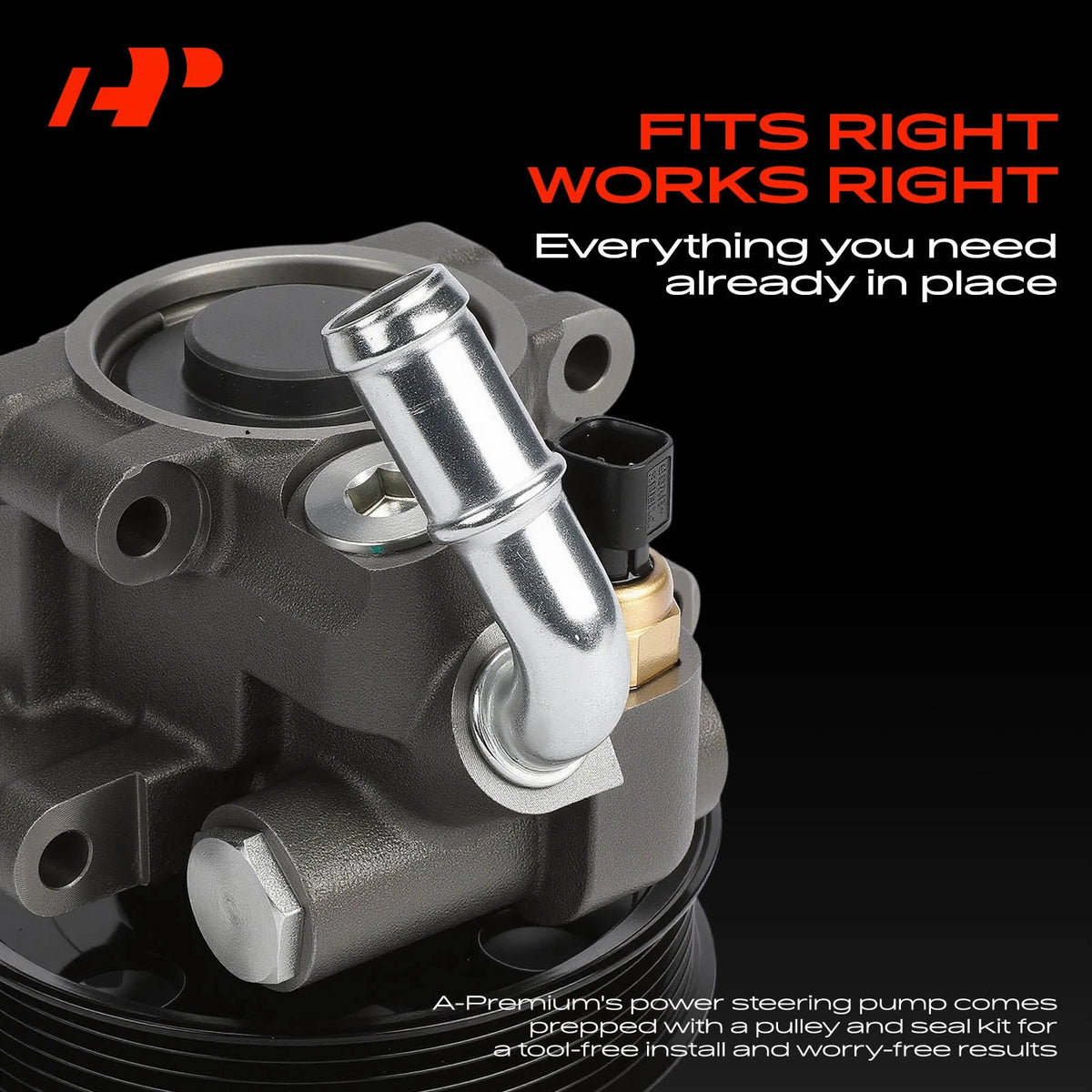 Power Steering Pump for Ford Escape Mazda Tribute (2001–2004) EC0132600E, EC0132600F, EC0132600G, 20-299