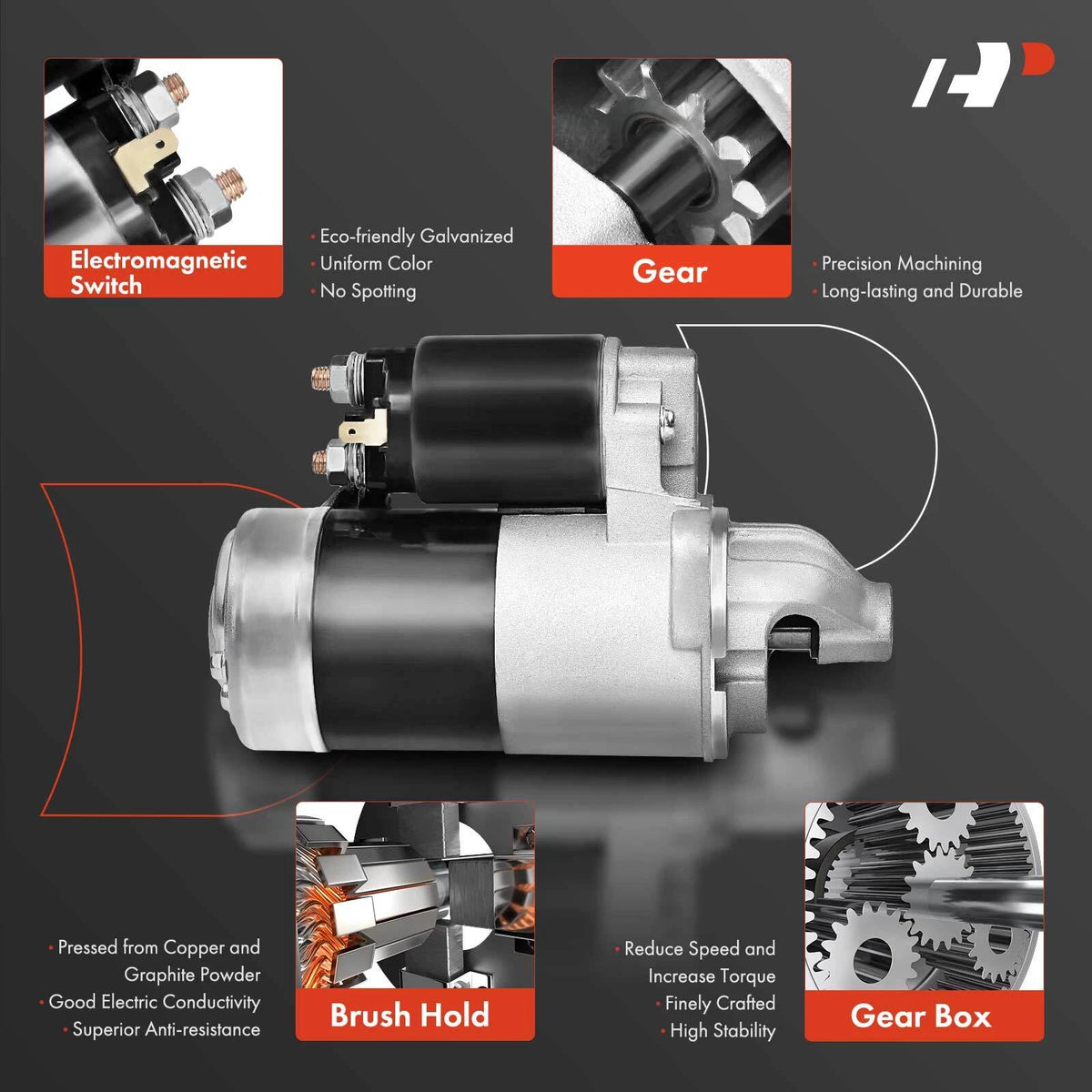 A-Premium Starter for Mitsubishi (1992–1997) 110572, M1T79681, M1T79781