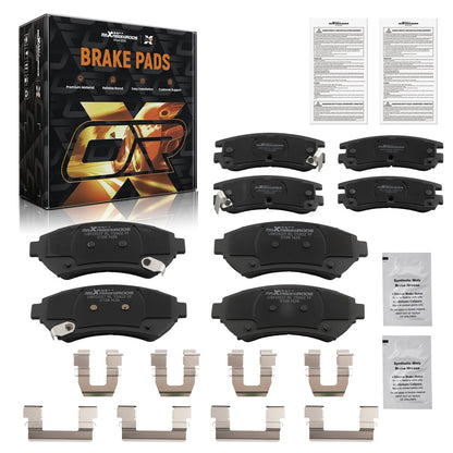 Set of 4 Ceramic Brake Pads for Cadillac DeVille Eldorado Seville (1997–2005)