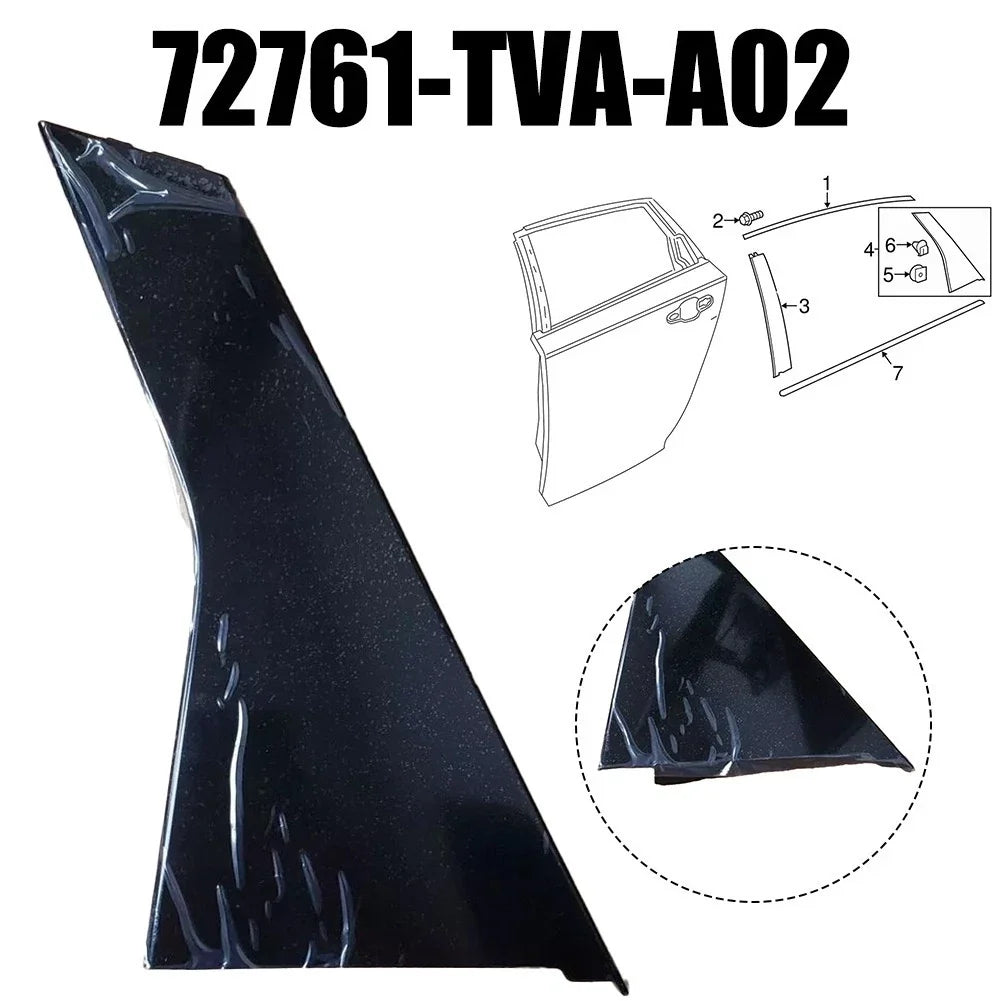 Left Rear Door Garnish for Honda Accord (2018–2022) OEM 72761TVAA02