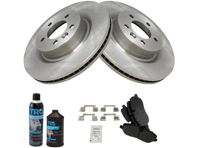 Brake Pad and Rotor Kit for Land Rover Range Rover Sport (2006–2009) 64573BPWP