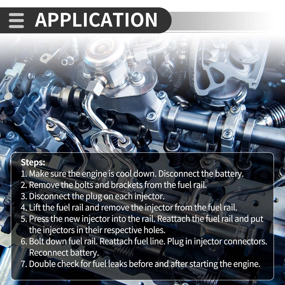 Fuel Injector No.BA5Z-9F593-B for Ford Explorer (2012–2015) 3.5L