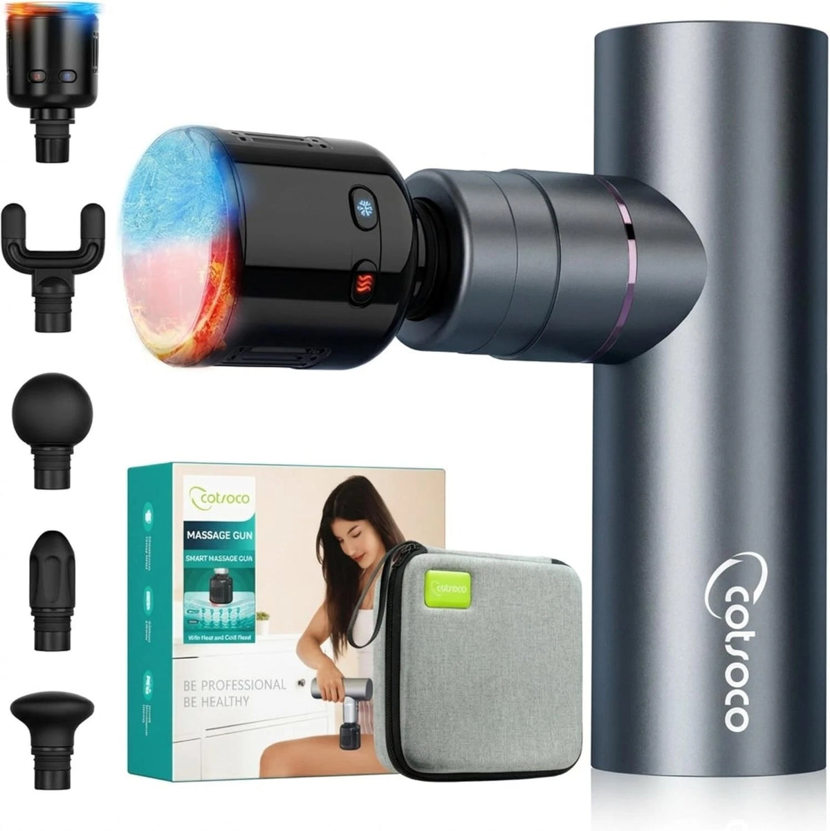 Massage Gun for Muscle Relief (Cold & Heat Therapy)