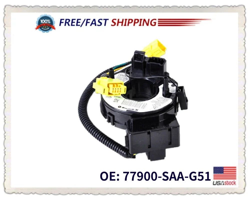 Spring Spiral Cable for Honda Fit (2006–2008) 77900-SAA-G51