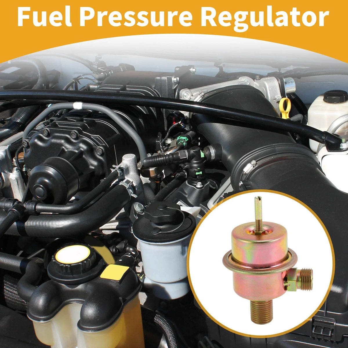 Fuel Pressure Regulator for Mercedes-Benz 450SE (1976) No. 0280161007