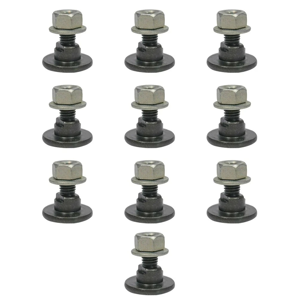 Disc Mower Blade Bolt Kit for John Deere (Replaces 76N927) (Set of 10)