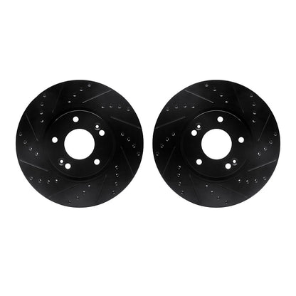 2X Brake Discs WHPN1-21021 for Kia Soul EV (2015–2019) Front