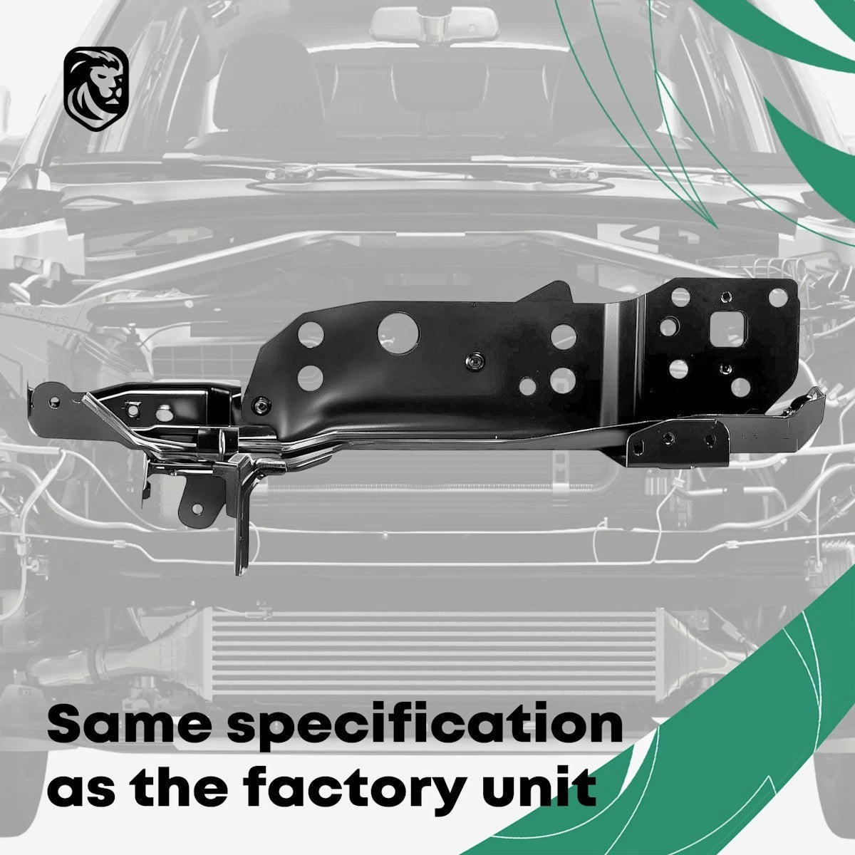Radiator Support Driver Left Side for Toyota Corolla (2020–2024) 18084023, TO1225508C