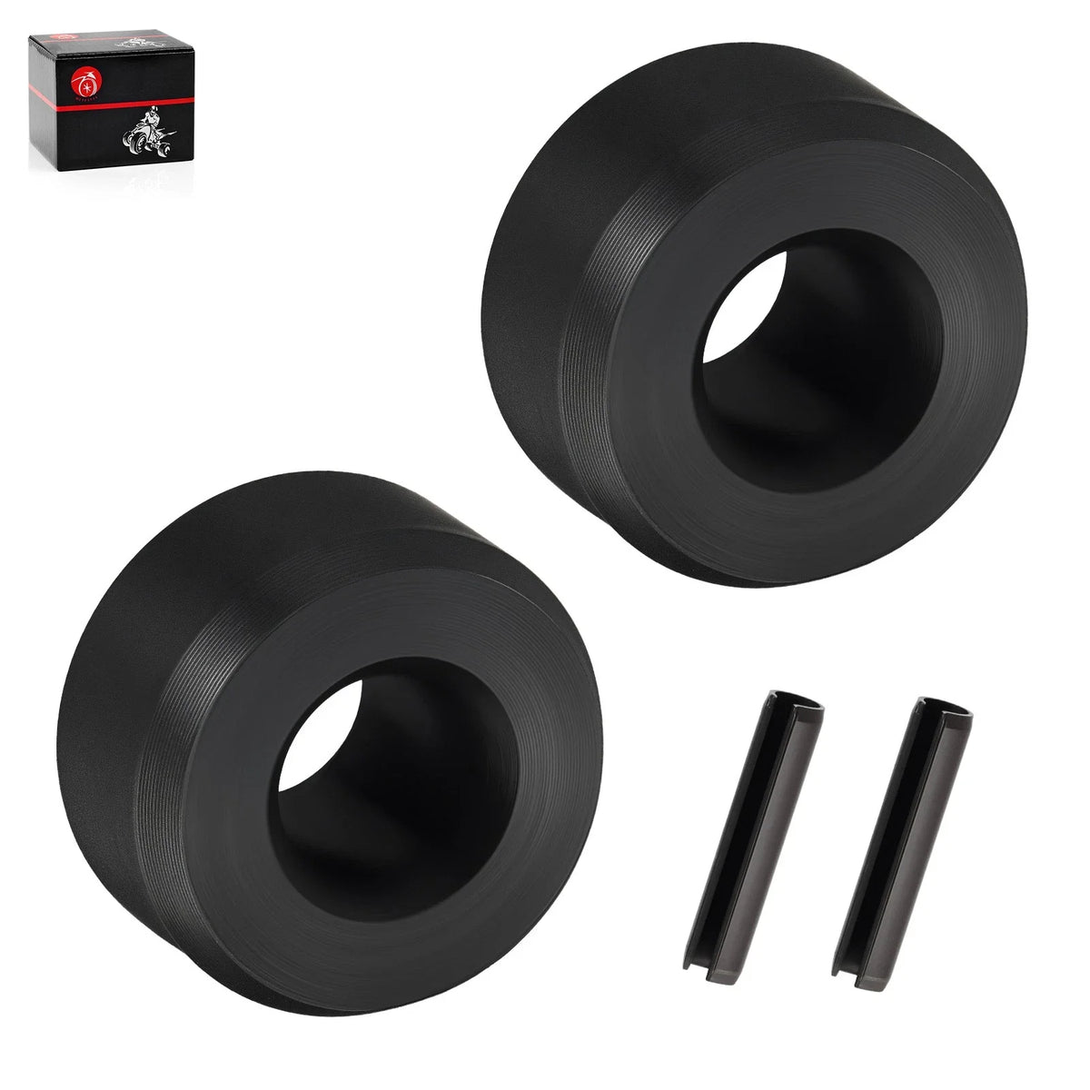 2 Secondary Clutch Rollers w/Upgraded Rust Free Pin for Polaris RZR 900 (2011–2014)