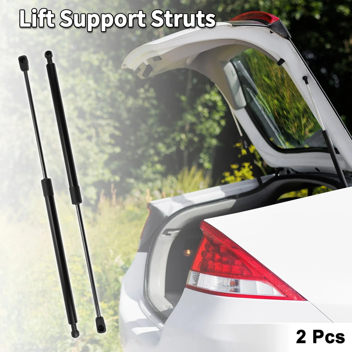 Set of 2 Rear Hatch Lift Supports Struts for Hyundai Tiburon Coupe (2003–2008)