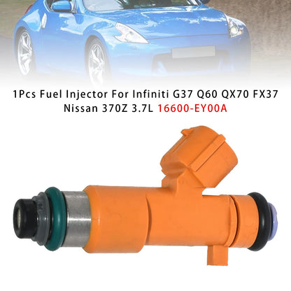 Fuel Injector for Infiniti G37 Q60 QX70 FX37 Nissan 370Z (16600-EY00A)