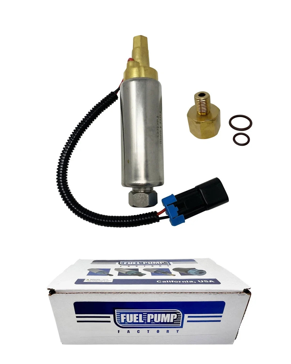 Fuel Pump for Mercury Mercruiser 4.3 5.0 5.7 V6 V8 (Threaded, Low Pressure)