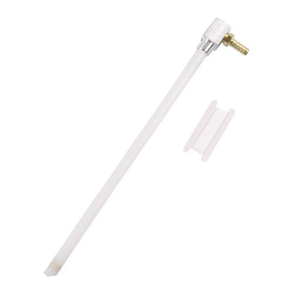 Fuel Extraction Tube for Boat (12 Inch, Brass, Filtered, Threaded Ends)