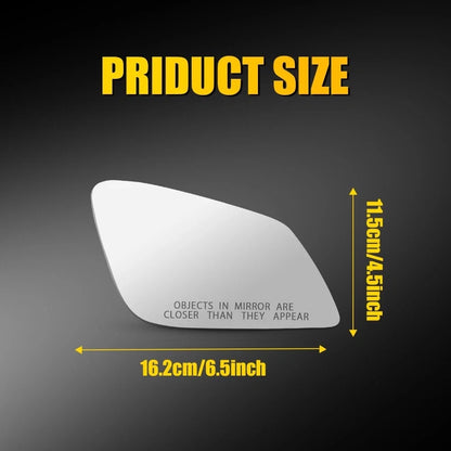 Mirror Glass for BMW 528 535 550 (2010–2016) | Right Side | 4 Pin Connector