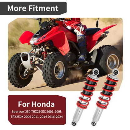2X Front Shock Absorber for Honda Sportrax TRX250EX TRX250X (2001–2024) 51400-HN6-990