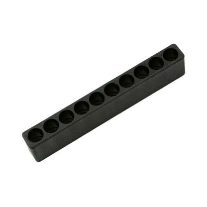 20PC Screwdriver Bit Holder with 10 Holes for 1/4 Hex Shank Storage Case