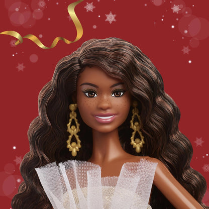 Barbie Doll 3" Brown Curly Hair for Collectors (Not Applicable)