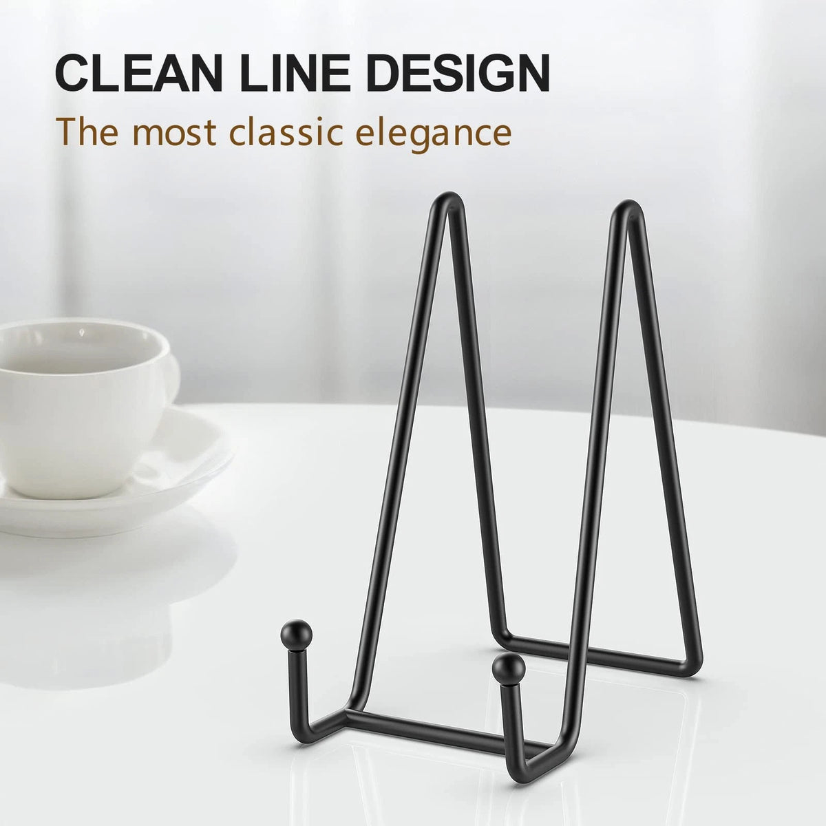 3 Pack 6 Inch Plate Stands for Display Picture (No Specific Part Numbers)