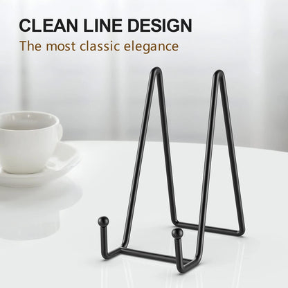 3 Pack 6 Inch Plate Stands for Display Picture (No Specific Part Numbers)
