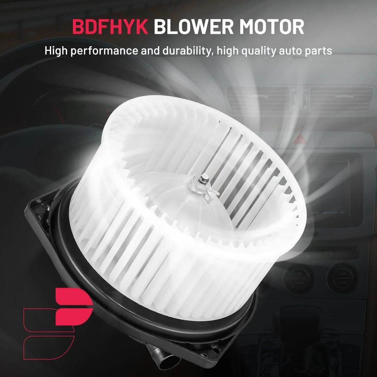 HVAC Blower Motor with Fan Cage for Subaru WRX WRX STI Forester (2013–2014)