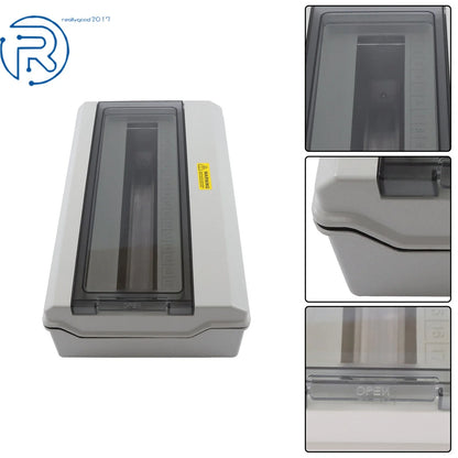 18 Way Power Distribution Box with Bus Bars for Indoor & Outdoor (IP66)