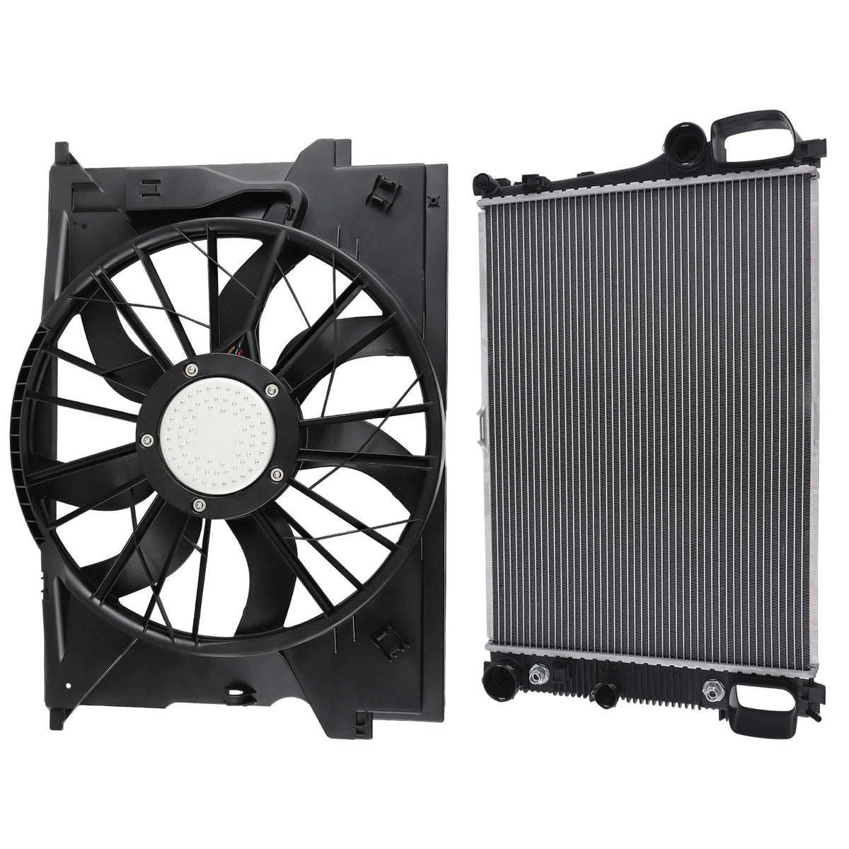 Radiator + Coolant Fan Assembly for Mercedes-Benz CLS55 AMG (2006) H23IER