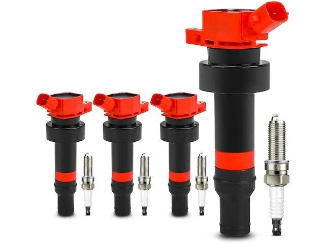 Ignition Coil Set with Spark Plugs for Hyundai Veloster (2012–2017) 11843RWQR