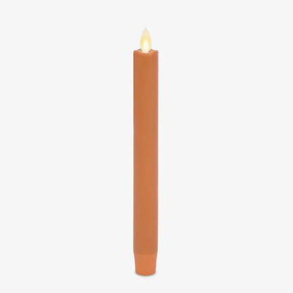 Flameless Battery Operated Taper Candle for Harvest Pumpkin (Pack of 1)