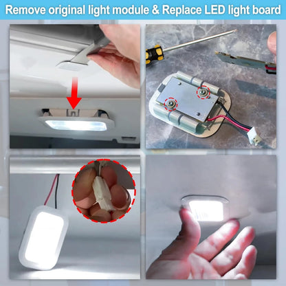 Refrigerator LED Freezer Light Board for Whirlpool/Maytag (W10843353)