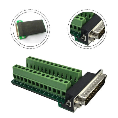 DB25G201 Male to Terminal Block Adapter for