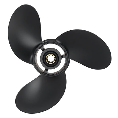 3-Blade Aluminum Propeller for Mercury 6-15HP Outboard (48-828156A12, 1PJ80X)
