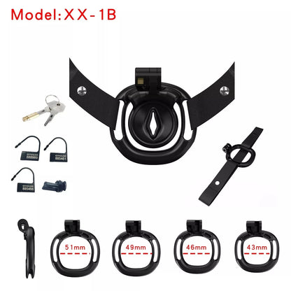 Sissy Negative Chastity Cage Device for Male