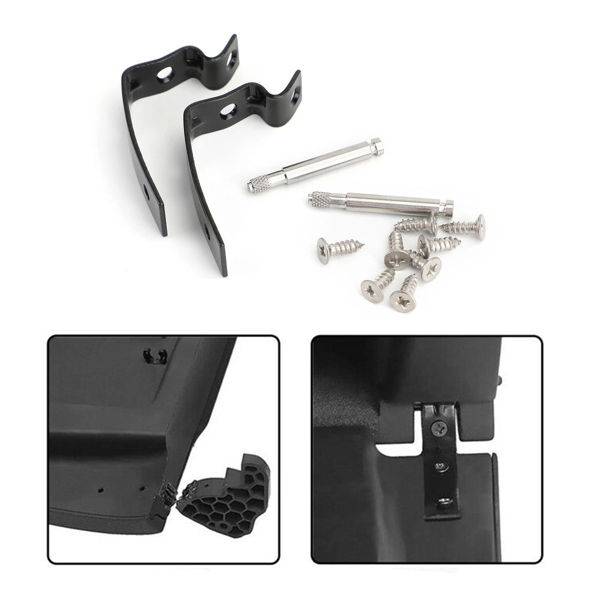 Glove Box Repair Kit for Audi A4 S4 RS4 (2001–2008) 8E2857131 8E2857035 8E0880802