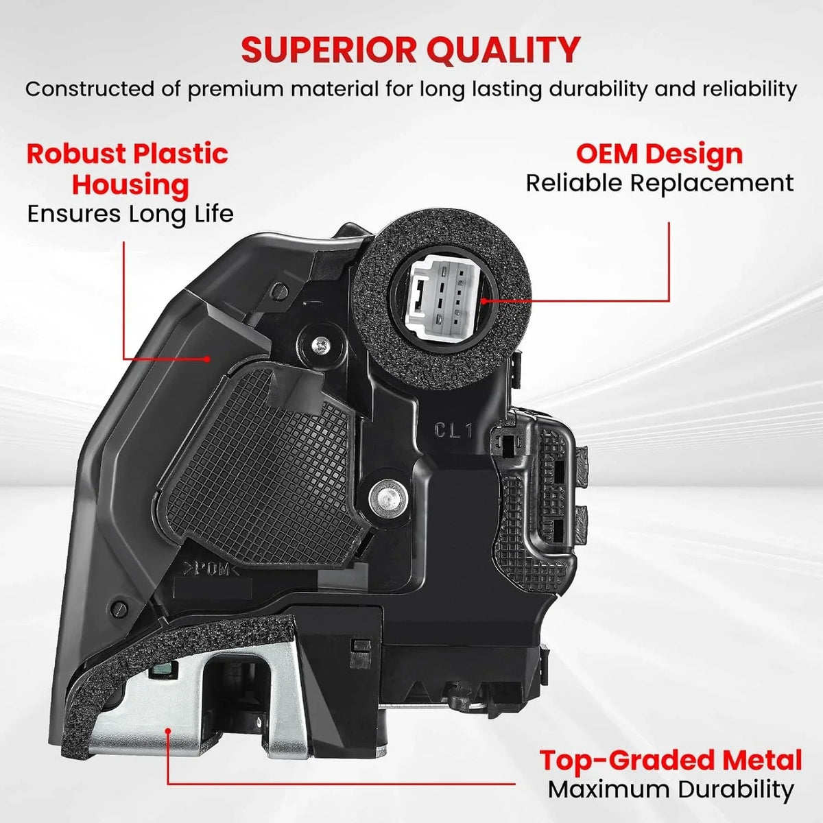 Door Lock Actuator Rear Left for Toyota Camry (2007–2016) 69060-06100
