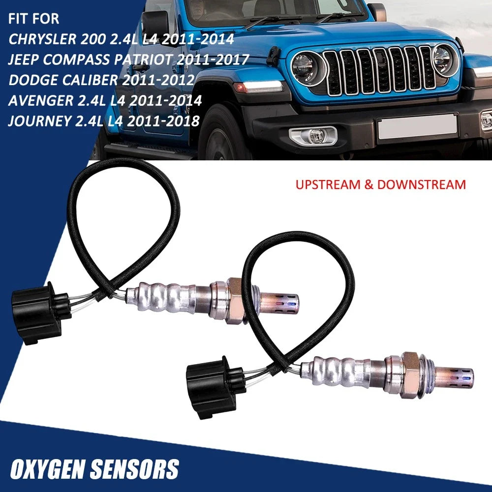 2X Oxygen Sensor Upstream & Downstream for Jeep Patriot Dodge Journey (2011–2017)