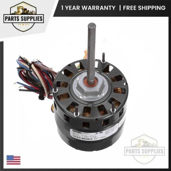 3-Speed 1/4 HP PSC Motor for D150 HVAC Blower Fan (115V, 1050 RPM)