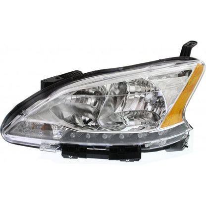 Headlight Assembly for Nissan Sentra (2013–2015) - LLX-NI2502216C-CL360A70, NI2502216