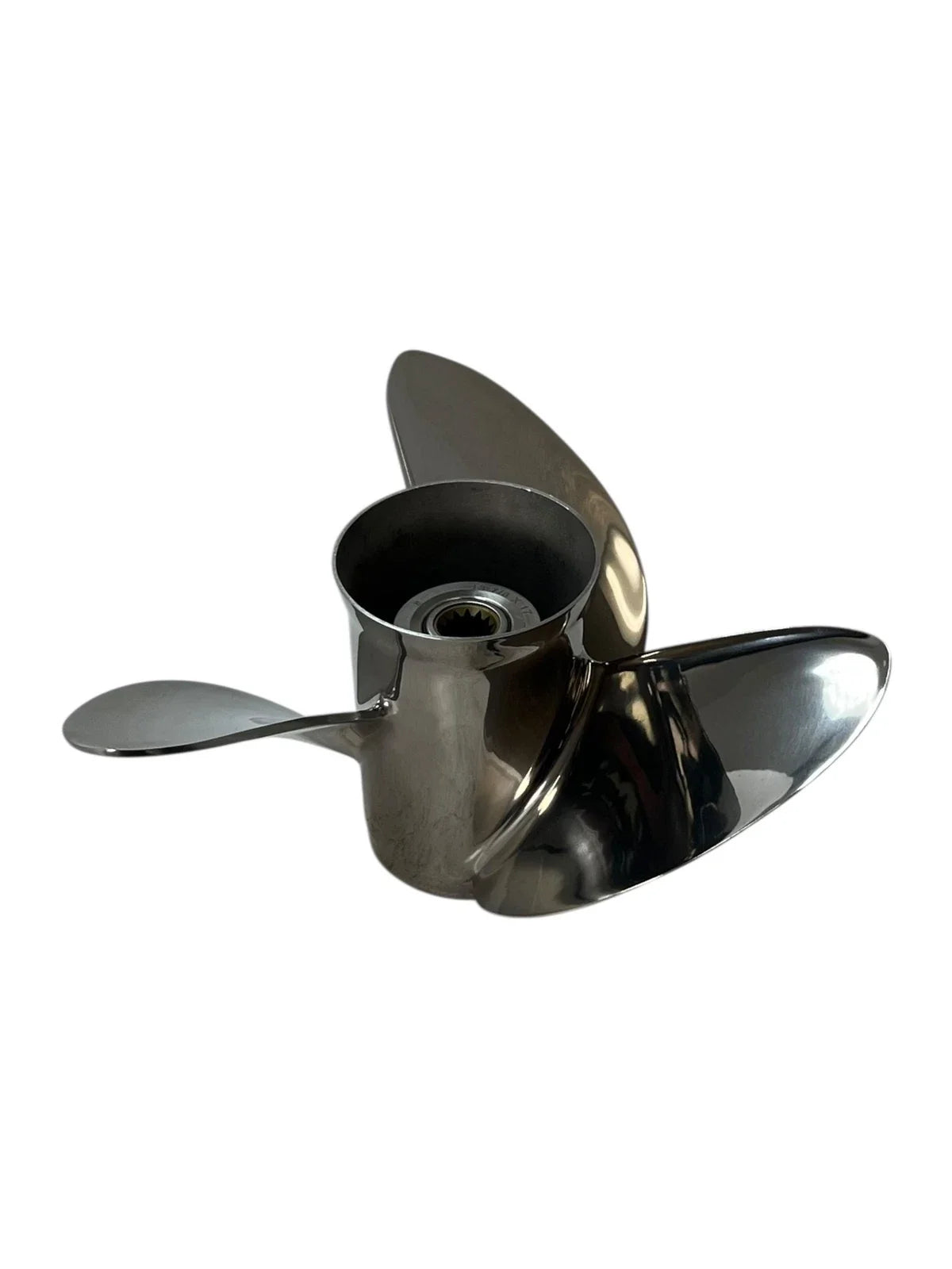 3X 13 7/8 x 17 RH Viper SS Propeller for Evinrude Johnson (OEM 763930)
