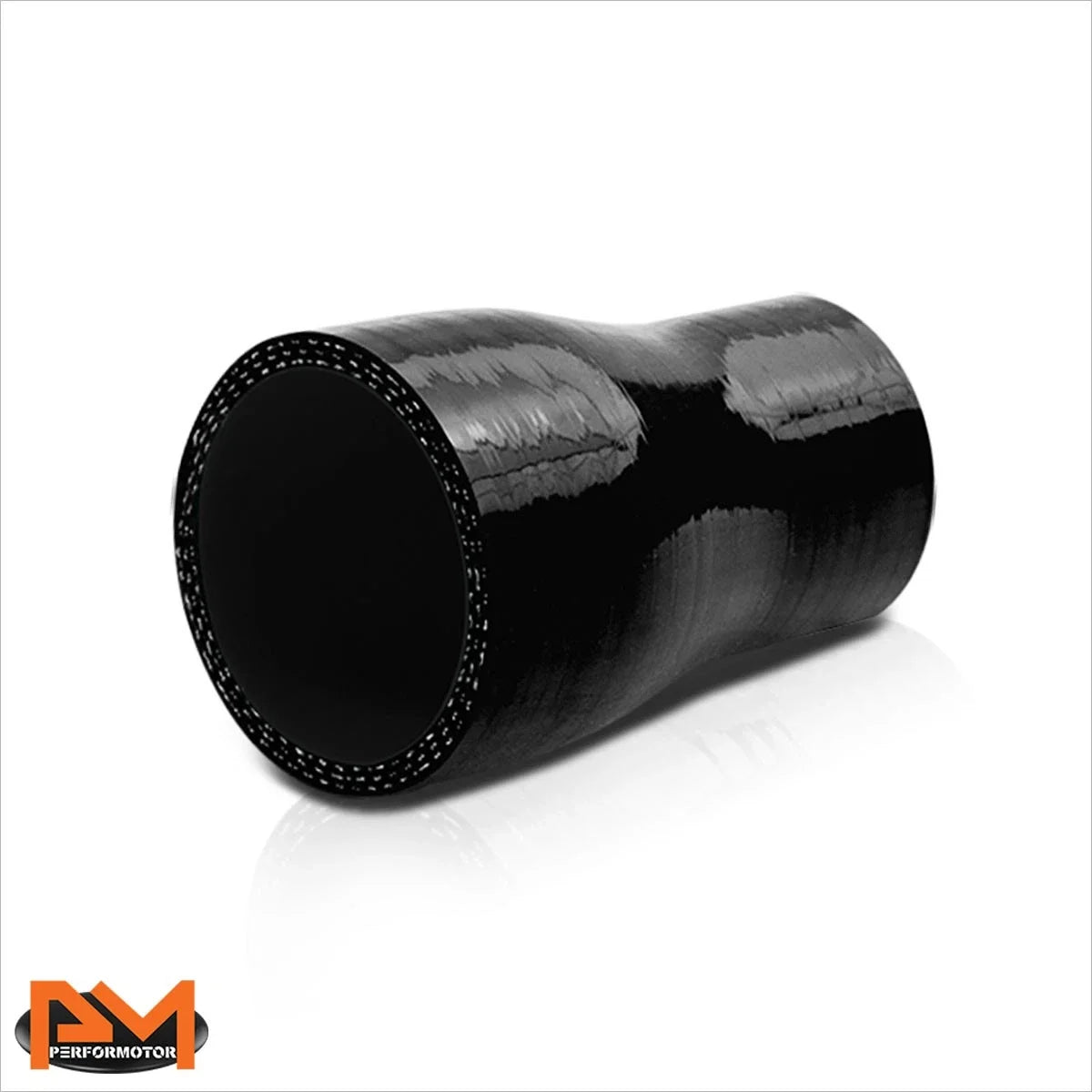 Straight Coupler 1.5"-2" Turbo Silicone Hose Reducer Black